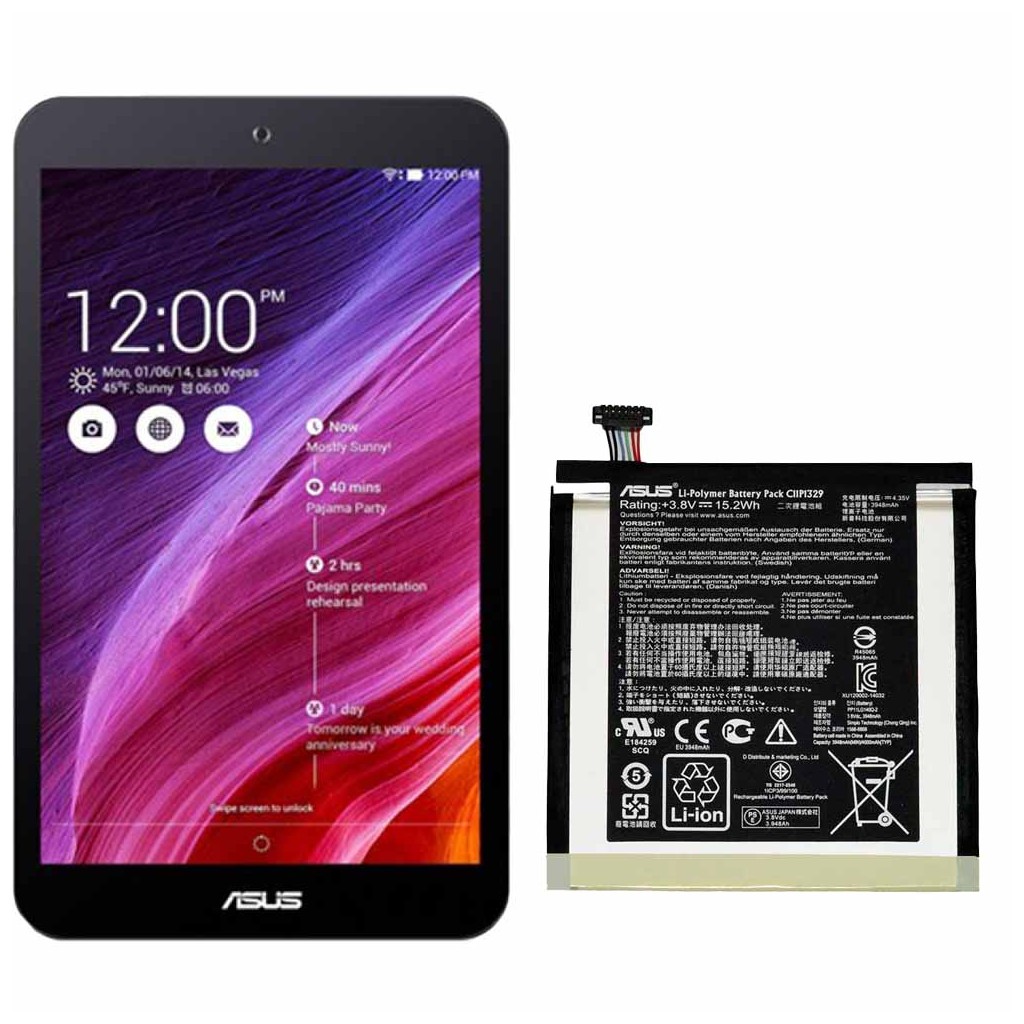 تعویض باتری ایسوس میمو پد ۸ - Asus MeMo Pad 8 ME181C