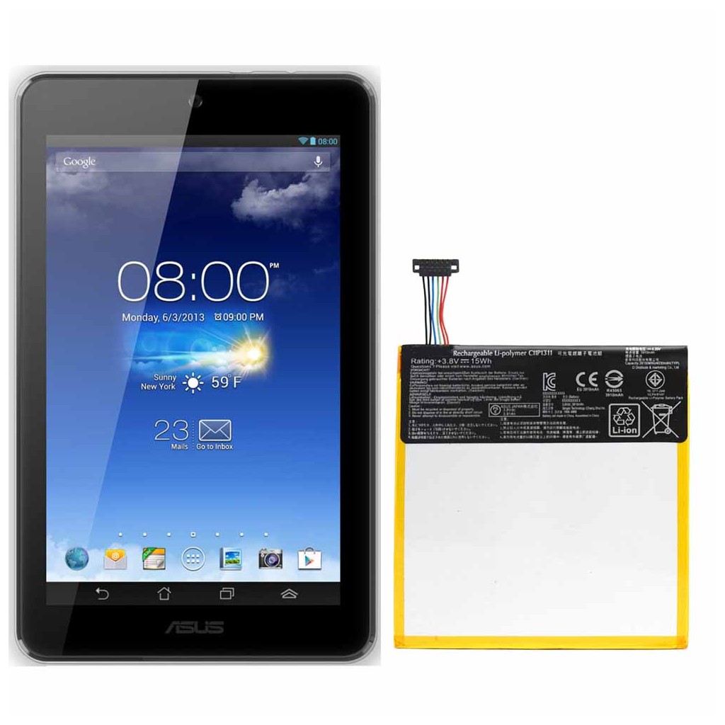 تعویض باتری ایسوس میمو پد اچ‌دی ۷ - Asus MeMo Pad HD 7
