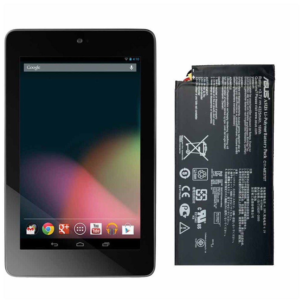 تعویض باتری ایسوس گوگل نکسوس ۷ - Asus Nexus 7