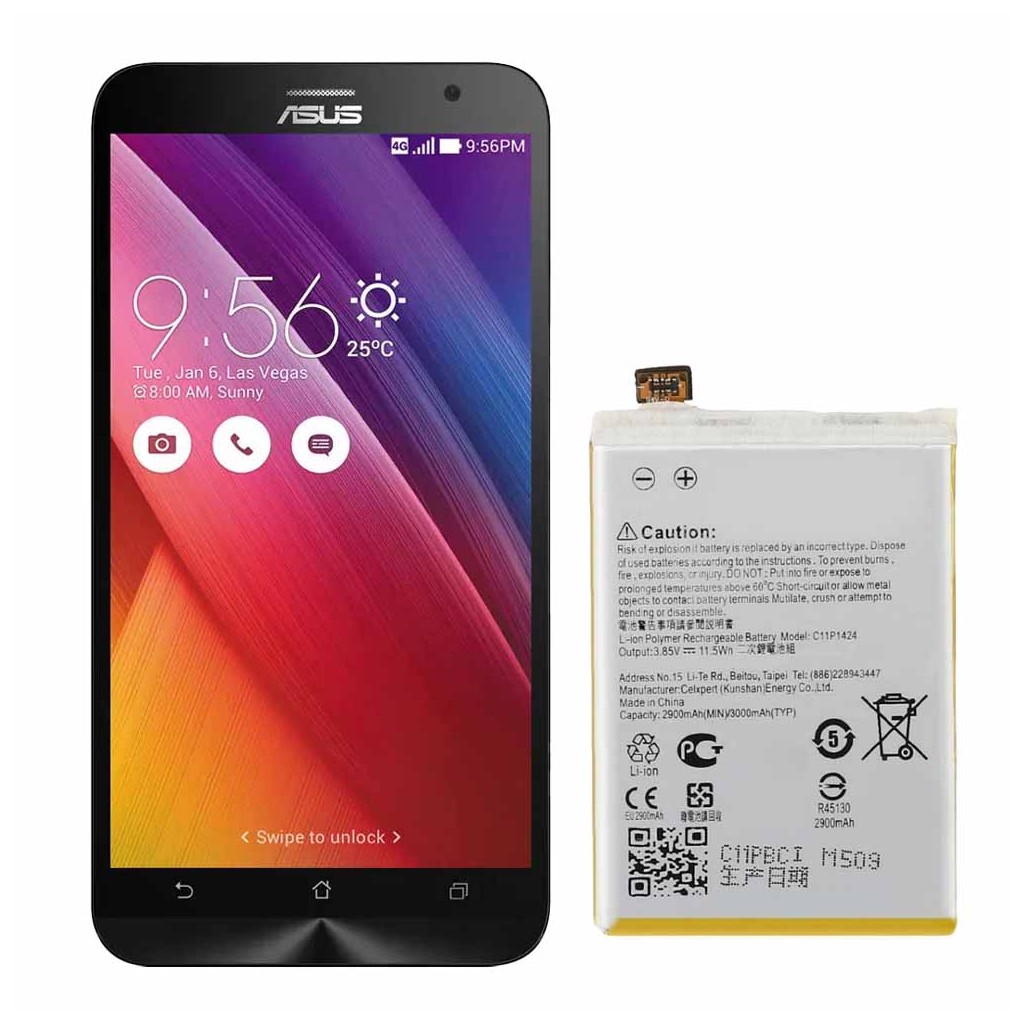 تعویض باتری زنفون 2 - Asus Zenfone 2
