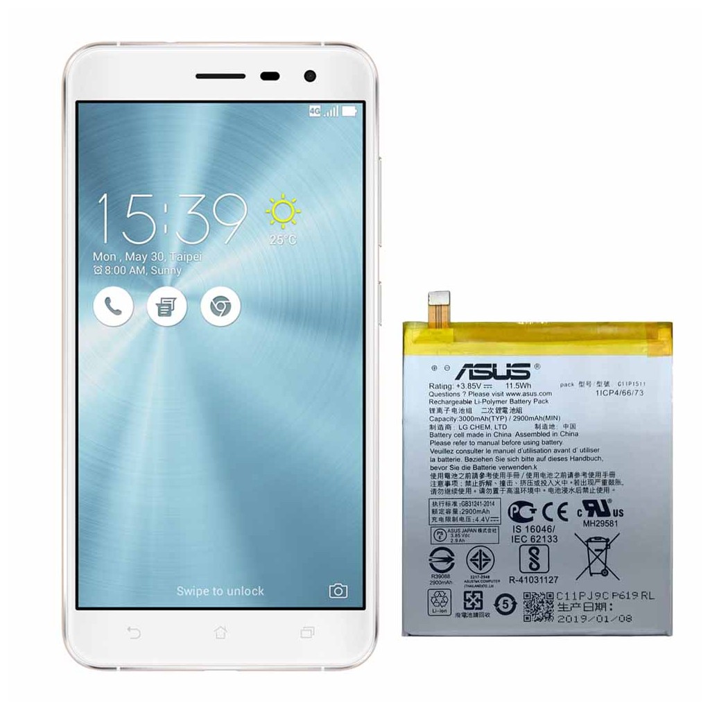 تعویض باتری زنفون 3 - Asus Zenfone 3