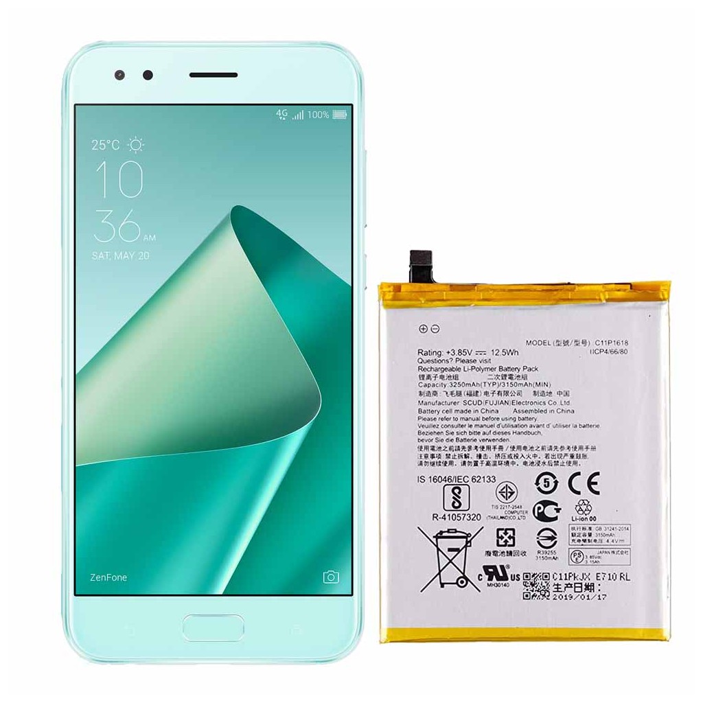 تعویض باتری زنفون 4 ZE554KL - Asus Zenfone 4 ZE554KL