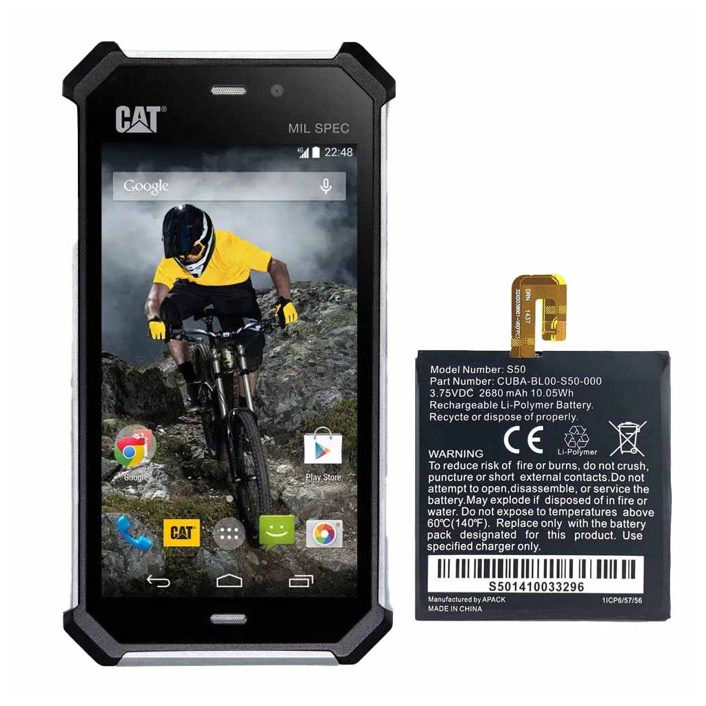 تعویض باتری کت اس ۵۰ - Cat S50