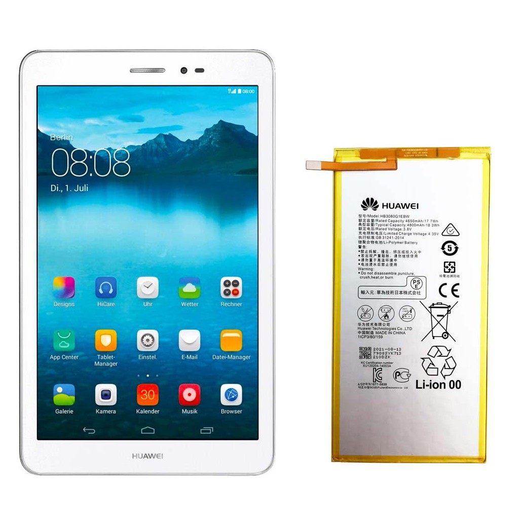تعویض باتری هواوی مدیاپد تی۱ مدل ۸٫۰ - Huawei MediaPad T1 8.0