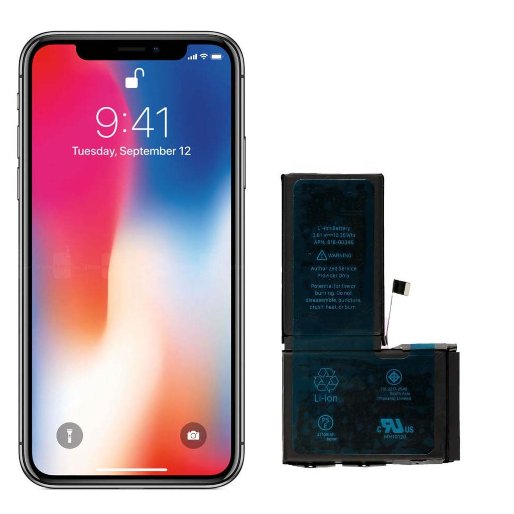 تعویض باتری آیفون ایکس - iPhone X