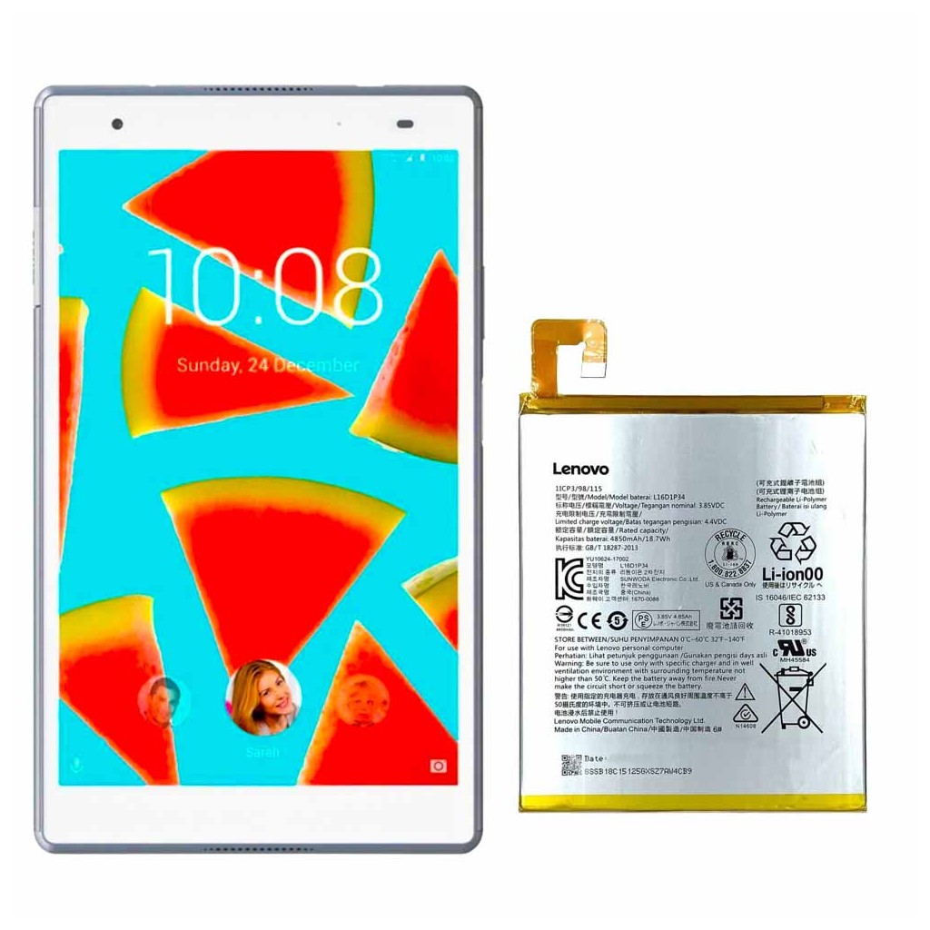تعویض باتری لنوو تب ۴ مدل ۸ - Lenovo Tab 4 8