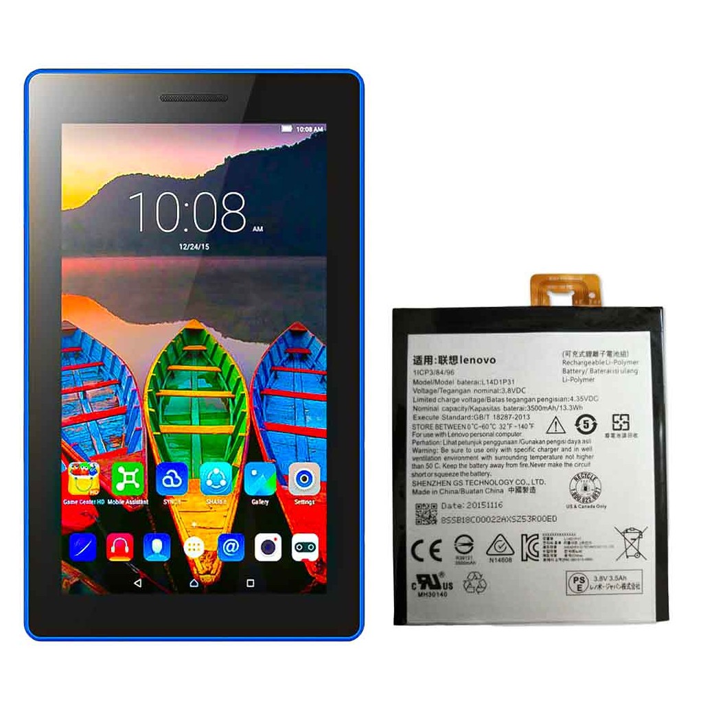 تعویض باتری لنوو تب ۳ مدل ۷ - Lenovo Tab3 7