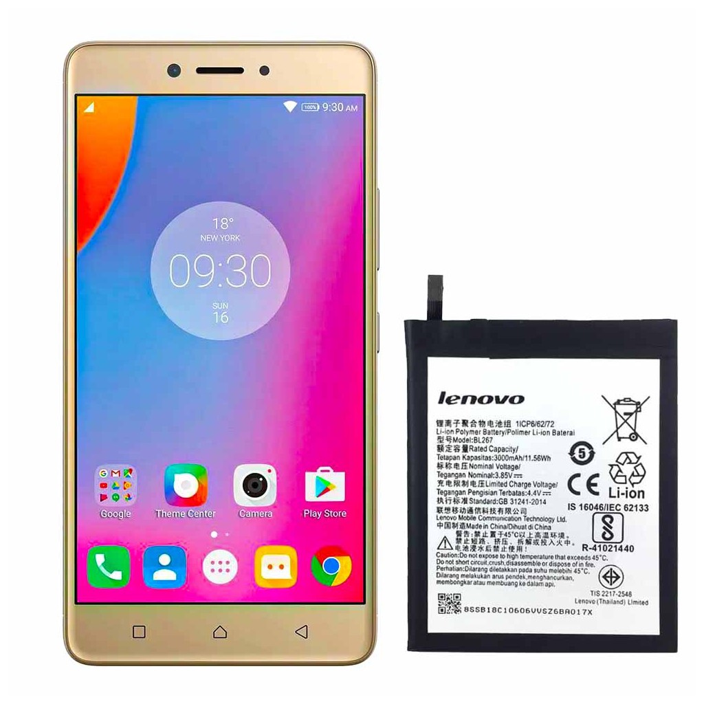 تعویض باتری لنوو وایب کی۶ - Lenovo Vibe K6