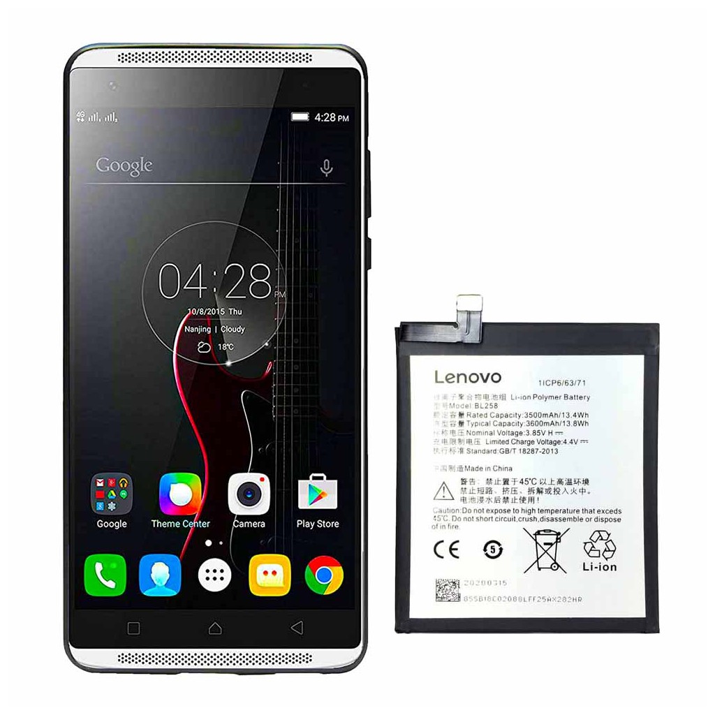 تعویض باتری لنوو وایب ایکس۳ - Lenovo Vibe X3