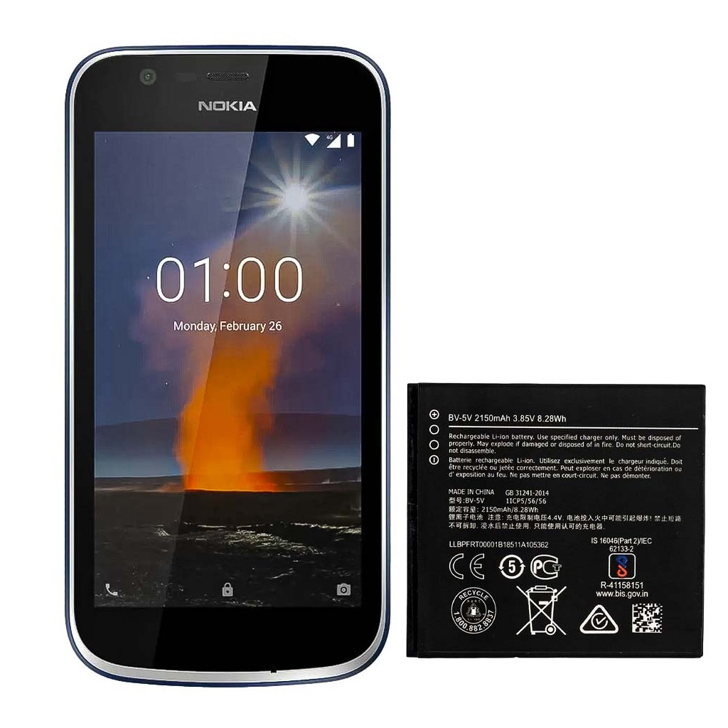 تعویض باتری نوکیا ۱ - Nokia 1