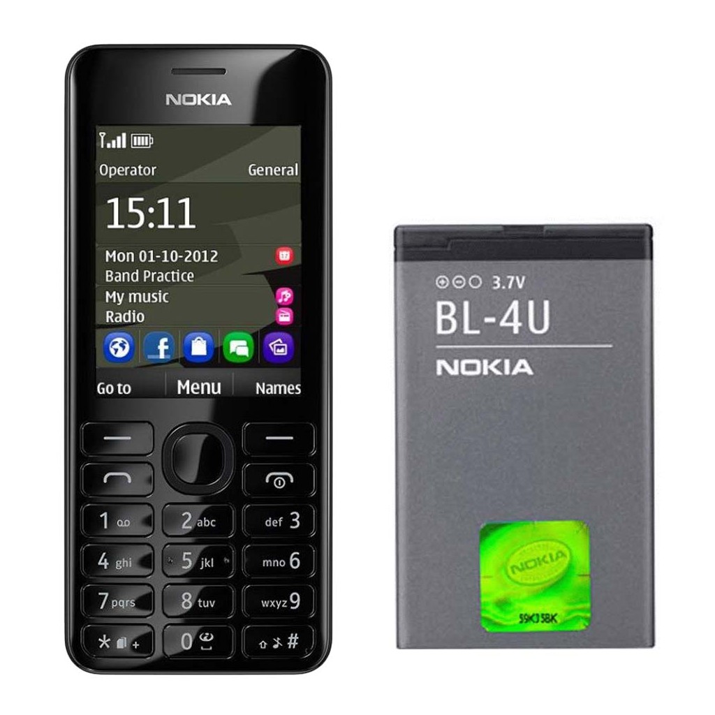 تعویض باتری نوکیا ۲۰۶ - Nokia 206