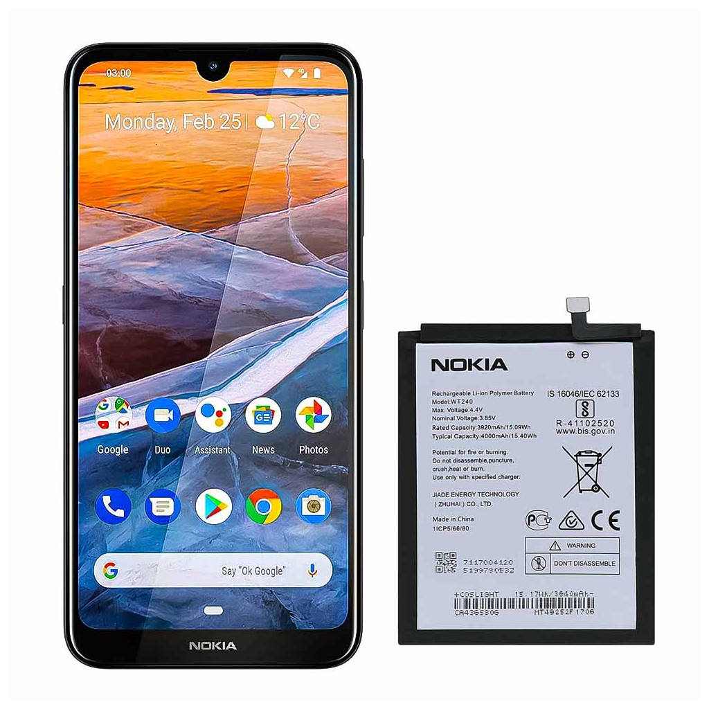 تعویض باتری نوکیا ۳٫۲ - Nokia 3.2