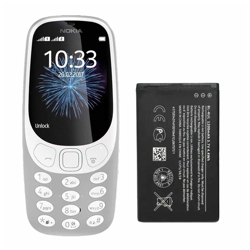 تعویض باتری نوکیا ۳۳۱۰ مدل ۲۰۱۷ - Nokia 3310 2017