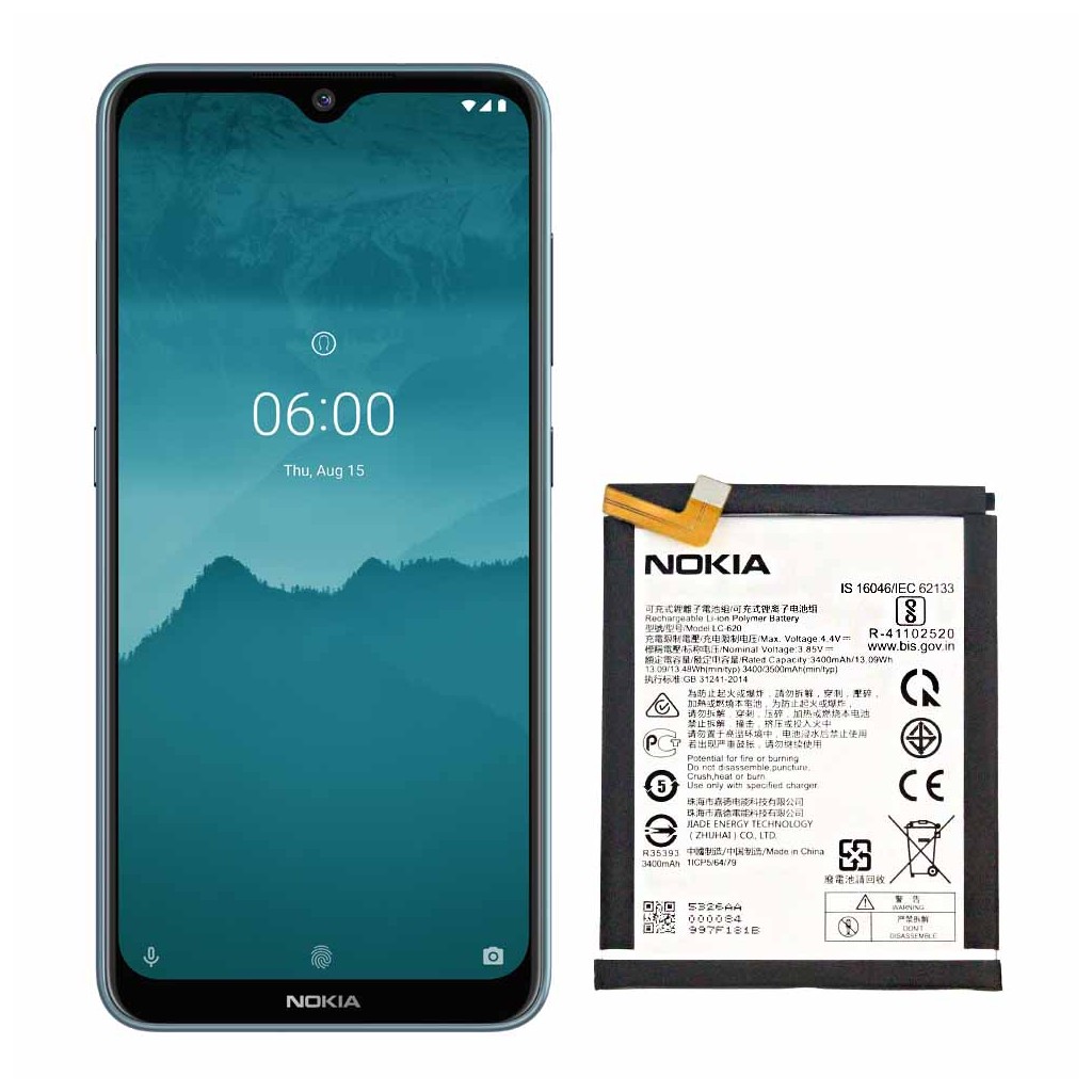 تعویض باتری نوکیا ۶٫۲ - Nokia 6.2