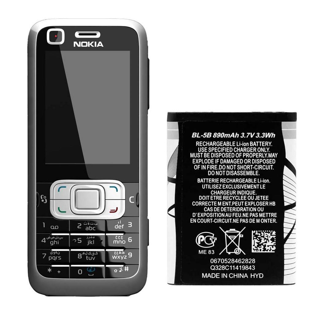تعویض باتری نوکیا ۶۱۲۰ کلاسیک - Nokia 6120 Classic