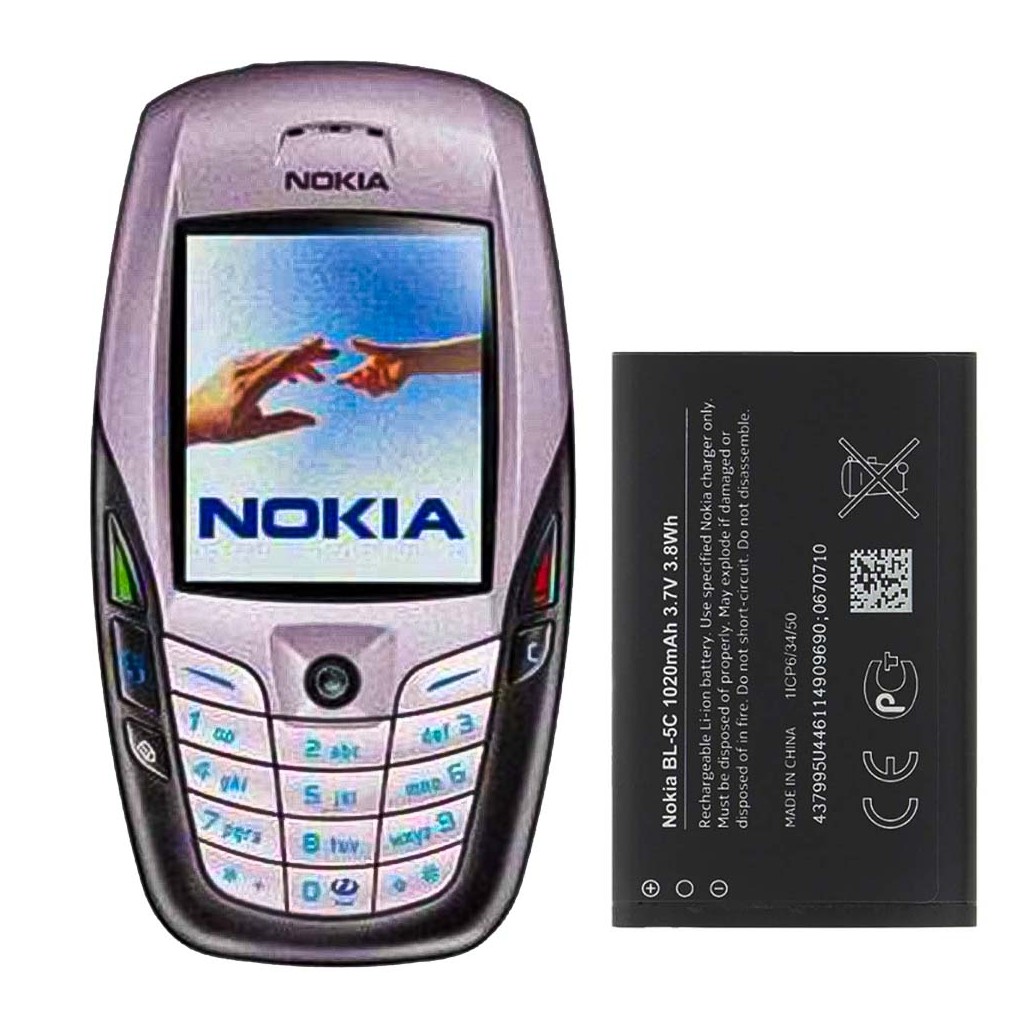 تعویض باتری نوکیا ۶۶۰۰ - Nokia 6600