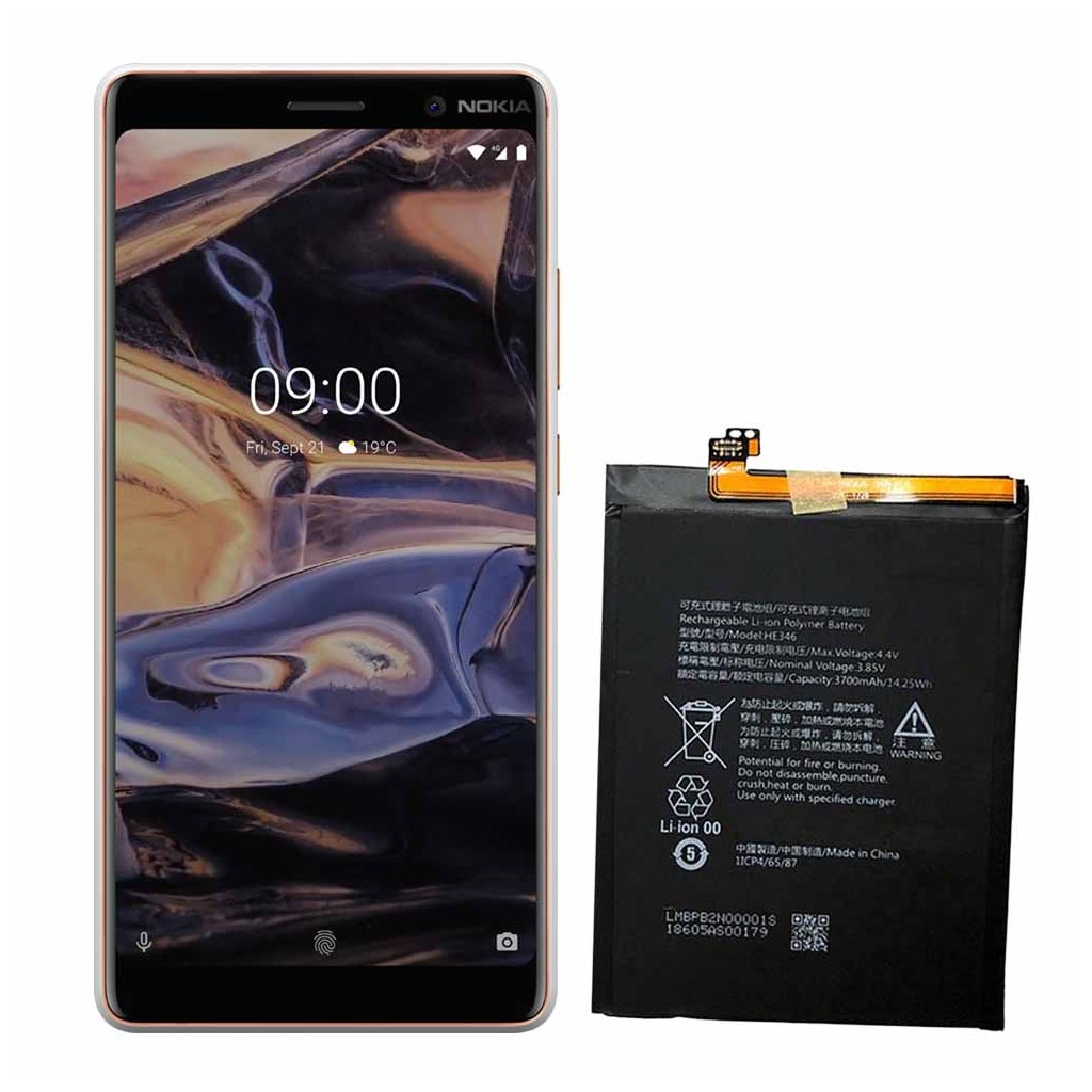 تعویض باتری نوکیا ۷ پلاس - Nokia 7 Plus
