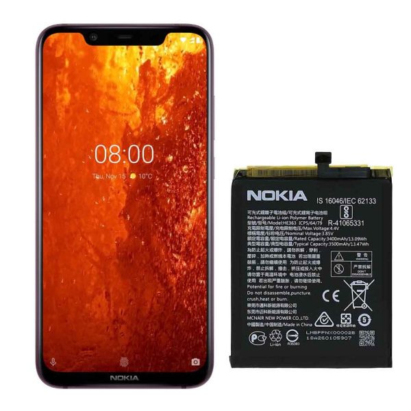 باتری نوکیا ۸٫۱ - Nokia 8.1