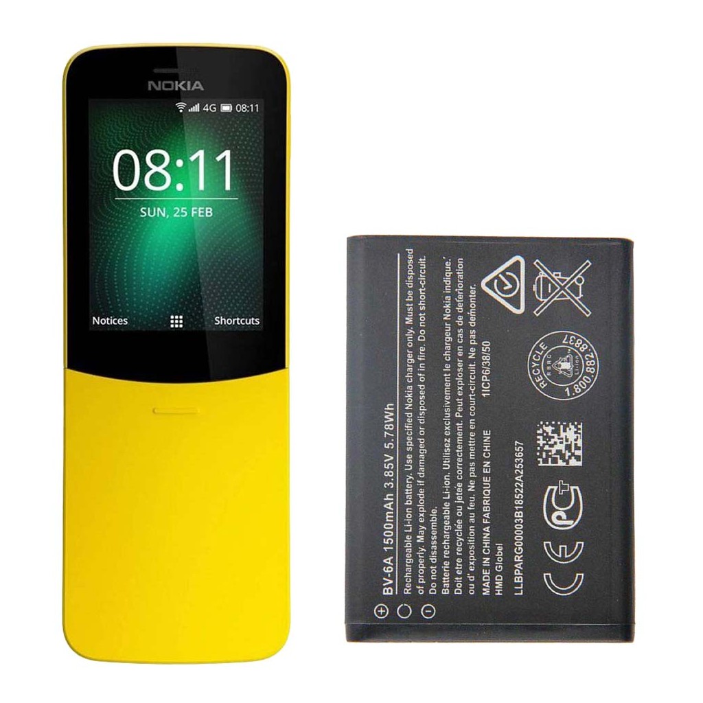 تعویض باتری نوکیا ۸۱۱۰ فورجی - Nokia 8110 4G