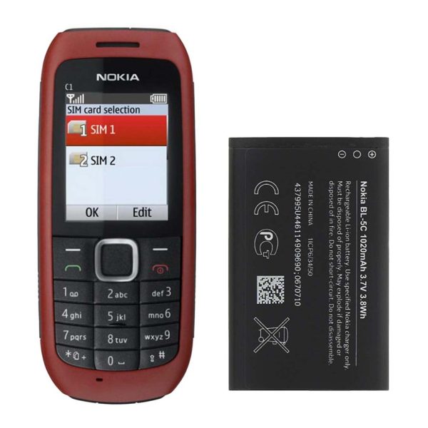 باتری نوکیا سی۱-۰۰ - Nokia C1-00