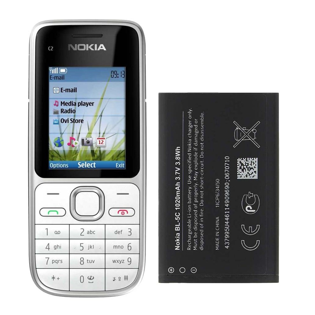 تعویض باتری نوکیا سی۲-۰۱ - Nokia C2-01