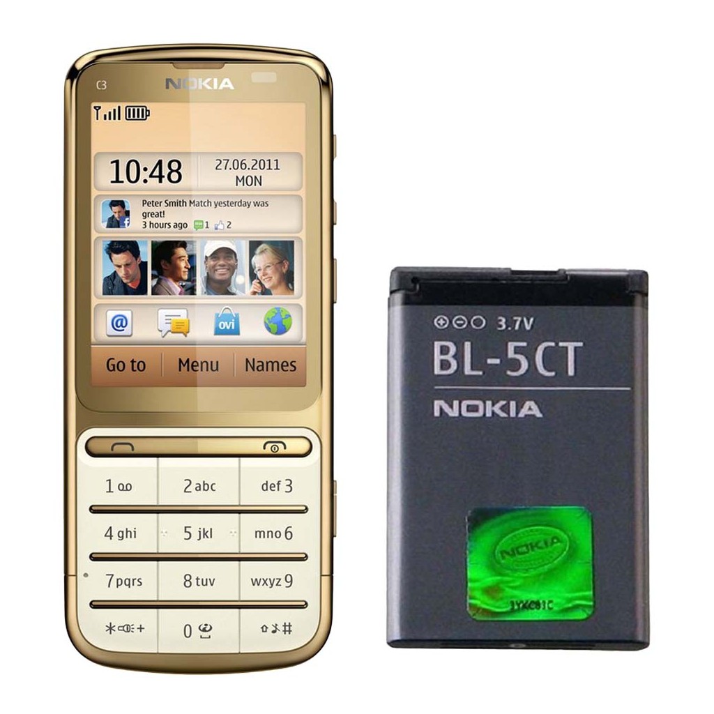 تعویض باتری نوکیا سی۳-۰۱ - Nokia C3-01