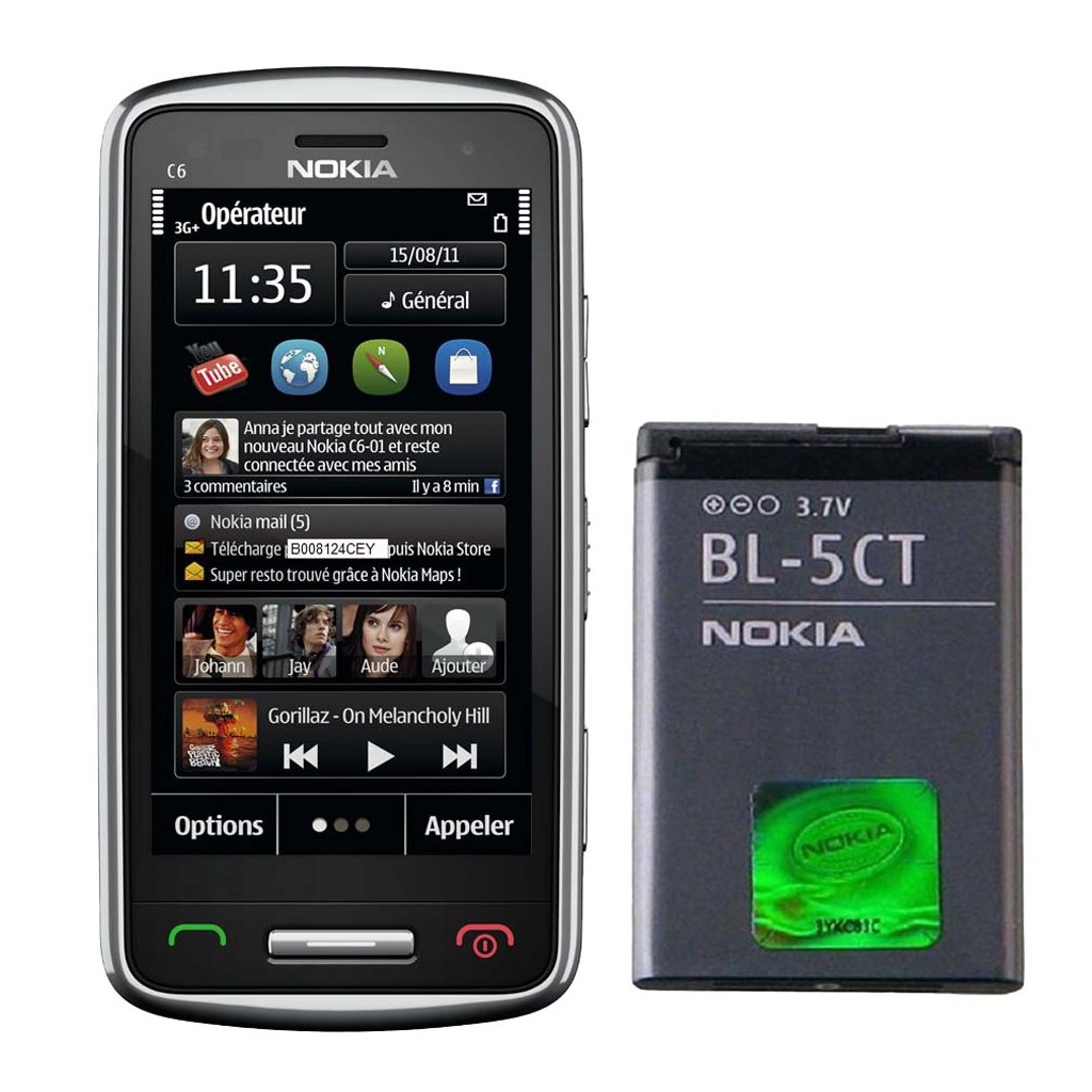 تعویض باتری نوکیا سی۶-۰۱ - Nokia C6-01