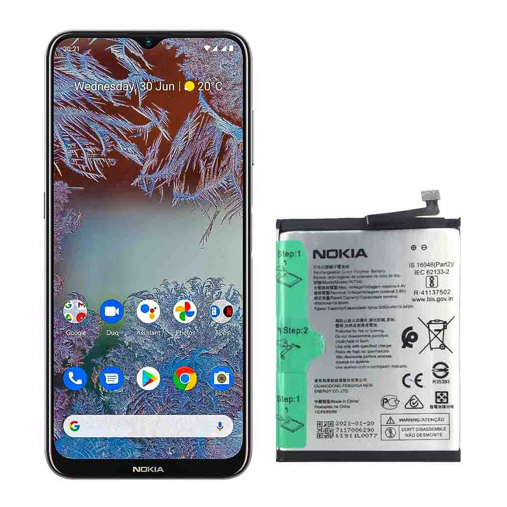 تعویض باتری نوکیا جی۱۰ - Nokia G10