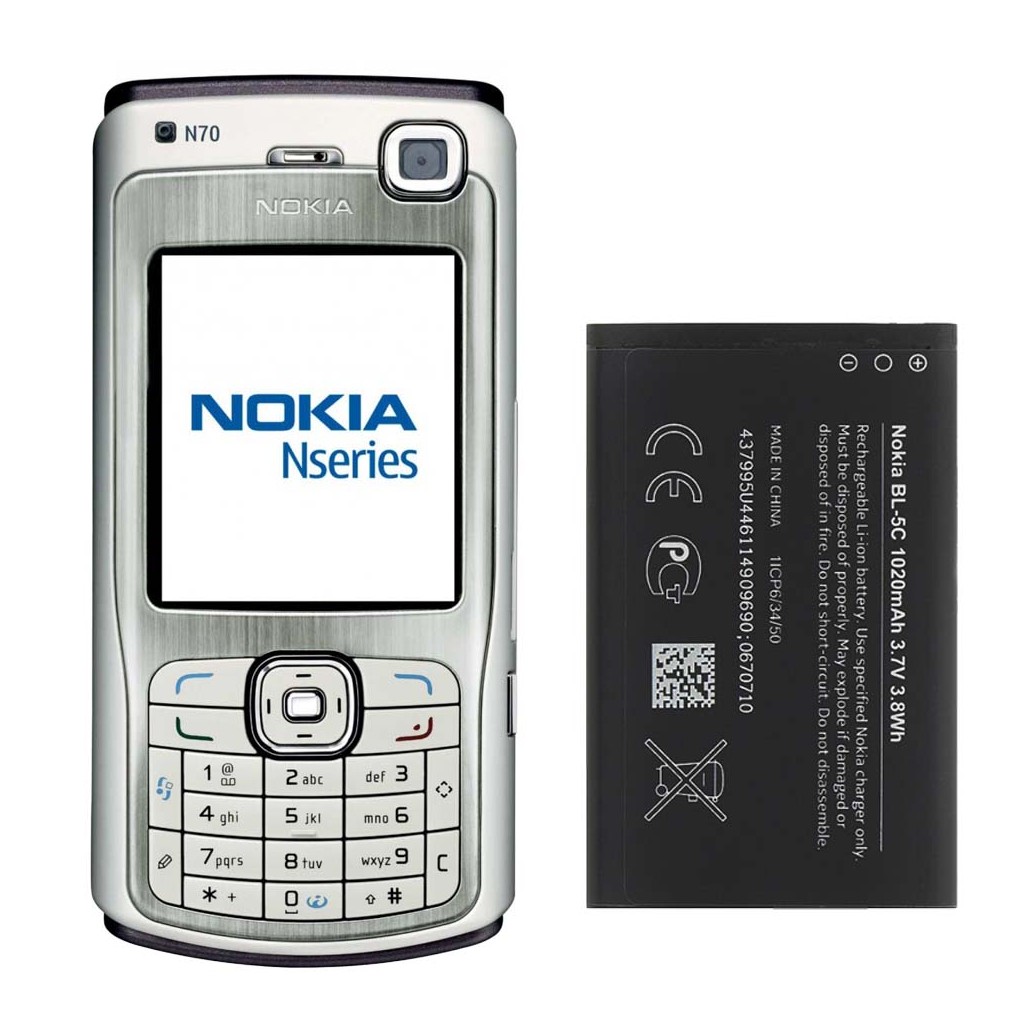 تعویض باتری نوکیا ان۷۰ - Nokia N70