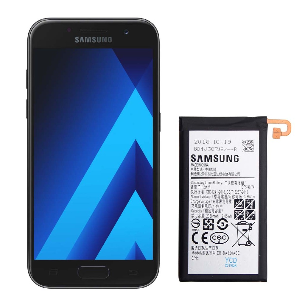 تعویض باتری گلکسی آ ۳ مدل ۲۰۱۷ - Samsung Galaxy A3 2017