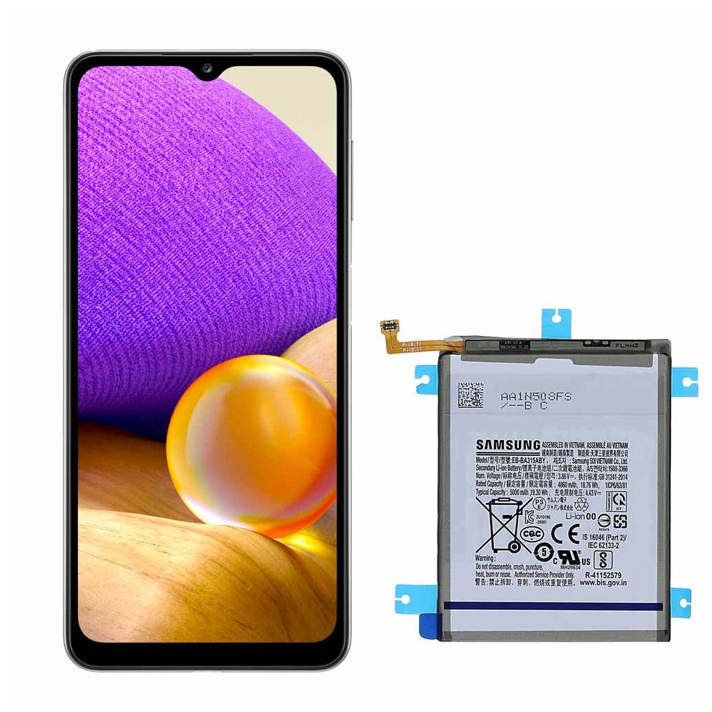 تعویض باتری گلکسی آ ۳۲ - Samsung Galaxy A32