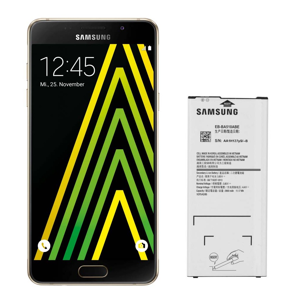 تعویض باتری گلکسی آ ۵ مدل ۲۰۱۶ - Samsung Galaxy A5 2016