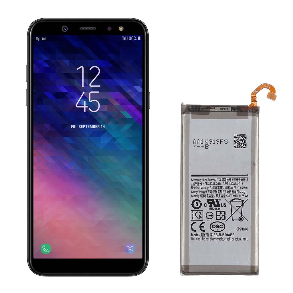 تعویض باتری گلکسی آ ۶ مدل ۲۰۱۸ - Samsung Galaxy A6 2018