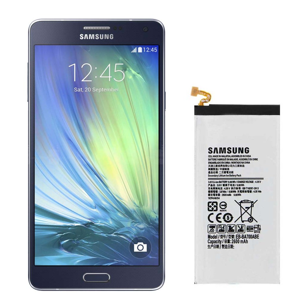 تعویض باتری گلکسی آ ۷ مدل ۲۰۱۵ - Samsung Galaxy A7 2015