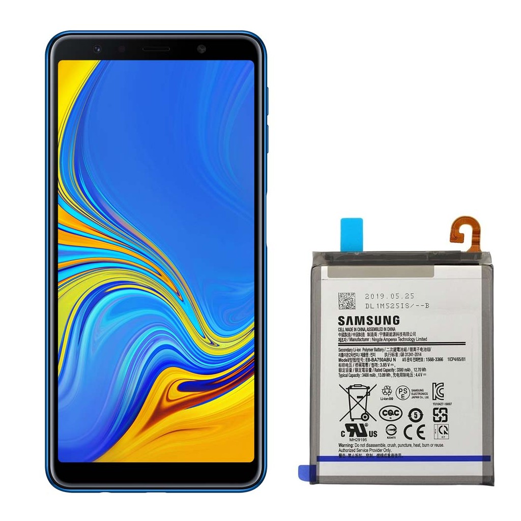 تعویض باتری گلکسی آ ۷ مدل ۲۰۱۸ - Samsung Galaxy A7 2018