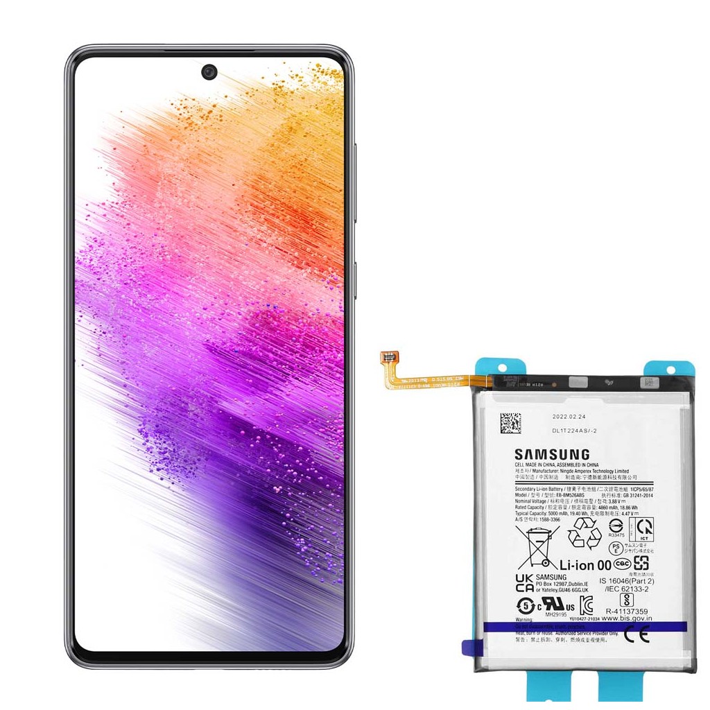 تعویض باتری گلکسی آ ۷۳ - Samsung Galaxy A73