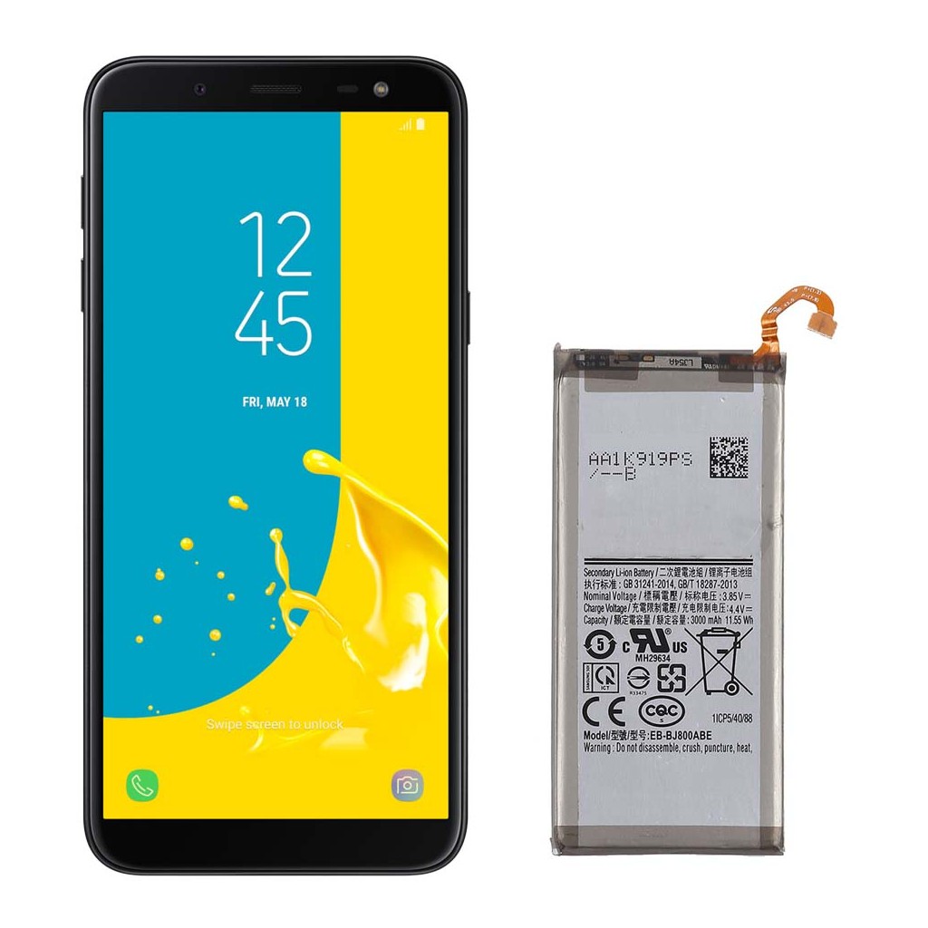 تعویض باتری گلکسی جی ۶ مدل ۲۰۱۸ - Samsung Galaxy J6 2018