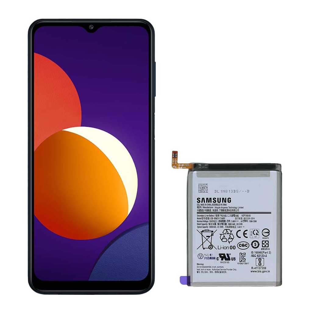 تعویض باتری گلکسی ام ۱۲ - Samsung Galaxy M12