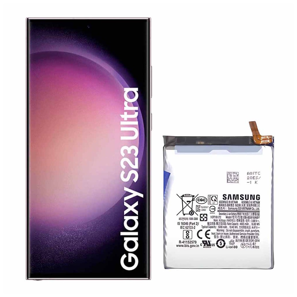 تعویض باتری گلکسی اس 23 اولترا - Samsung Galaxy S23 Ultra