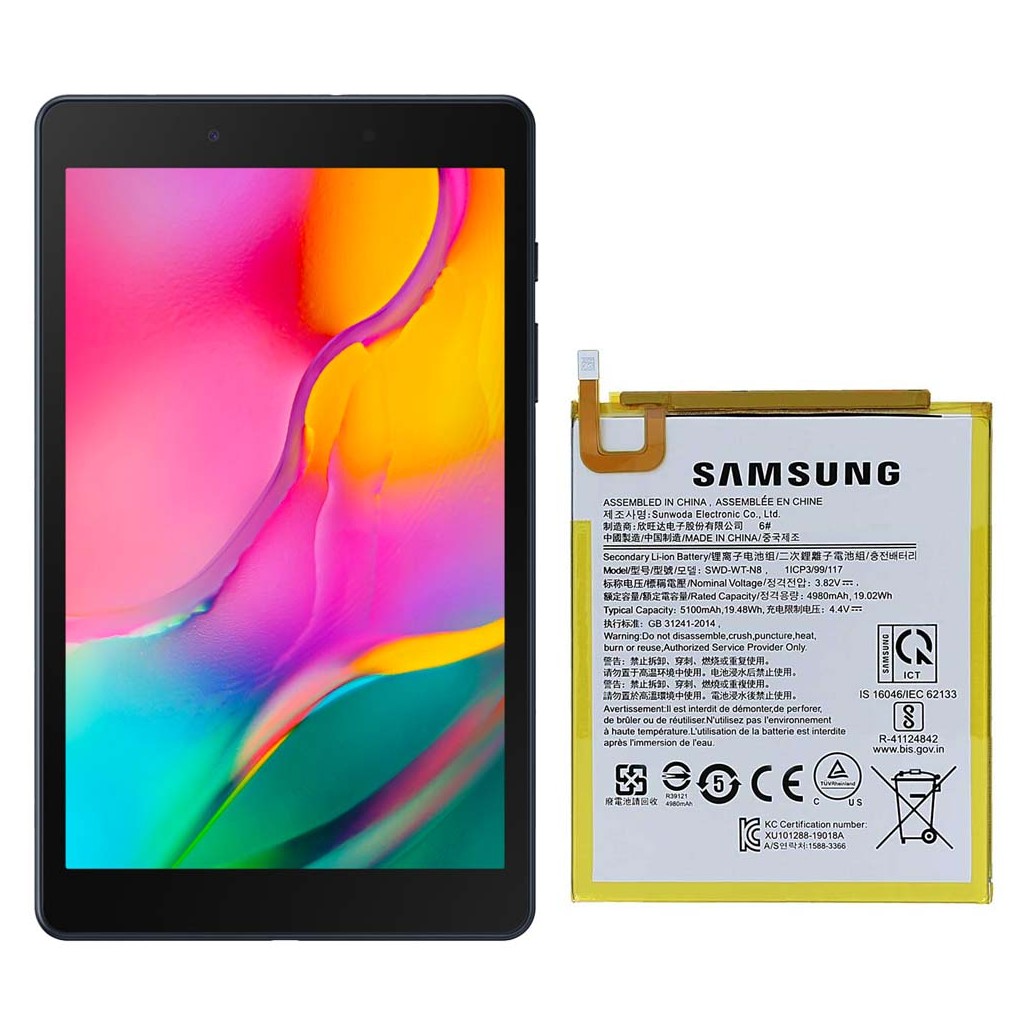 تعویض باتری سامسونگ تبلت ای 8.0 2019 - Samsung Tab A 8.0 2019