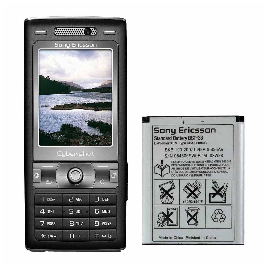 تعویض باتری سونی اریکسون K800 - Sony Ericsson K800