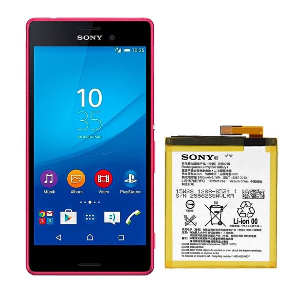 باتری سونی اکسپریا ام۴ آکوا دو سیم کارت - Sony Xperia M4 Aqua Dual