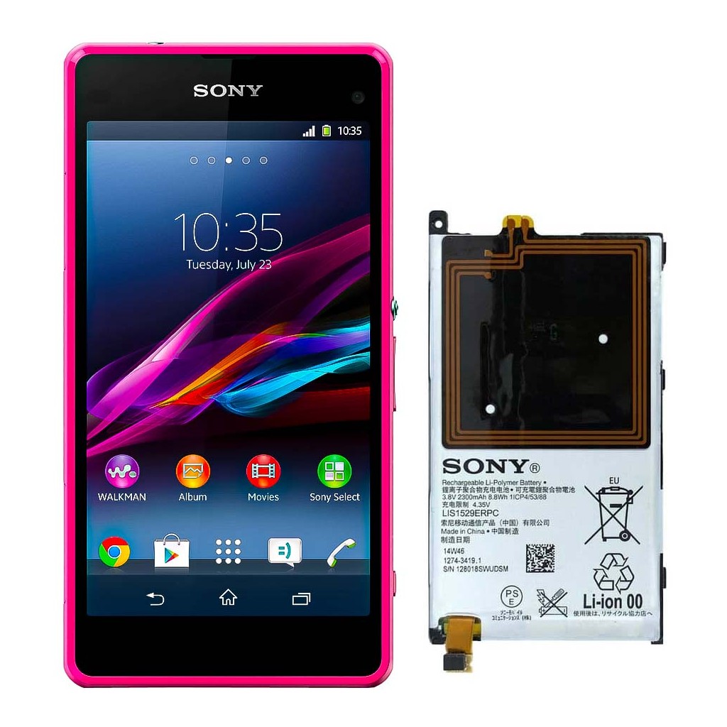 تعویض باتری سونی اکسپریا زد۱ کامپکت - Sony Xperia Z1 Compact