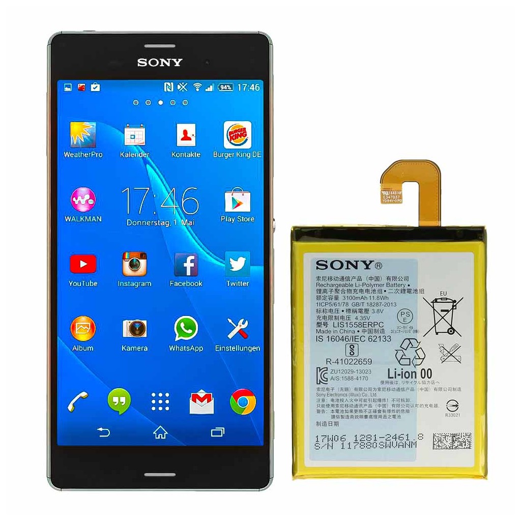 تعویض باتری سونی اکسپریا زد۳ - Sony Xperia Z3