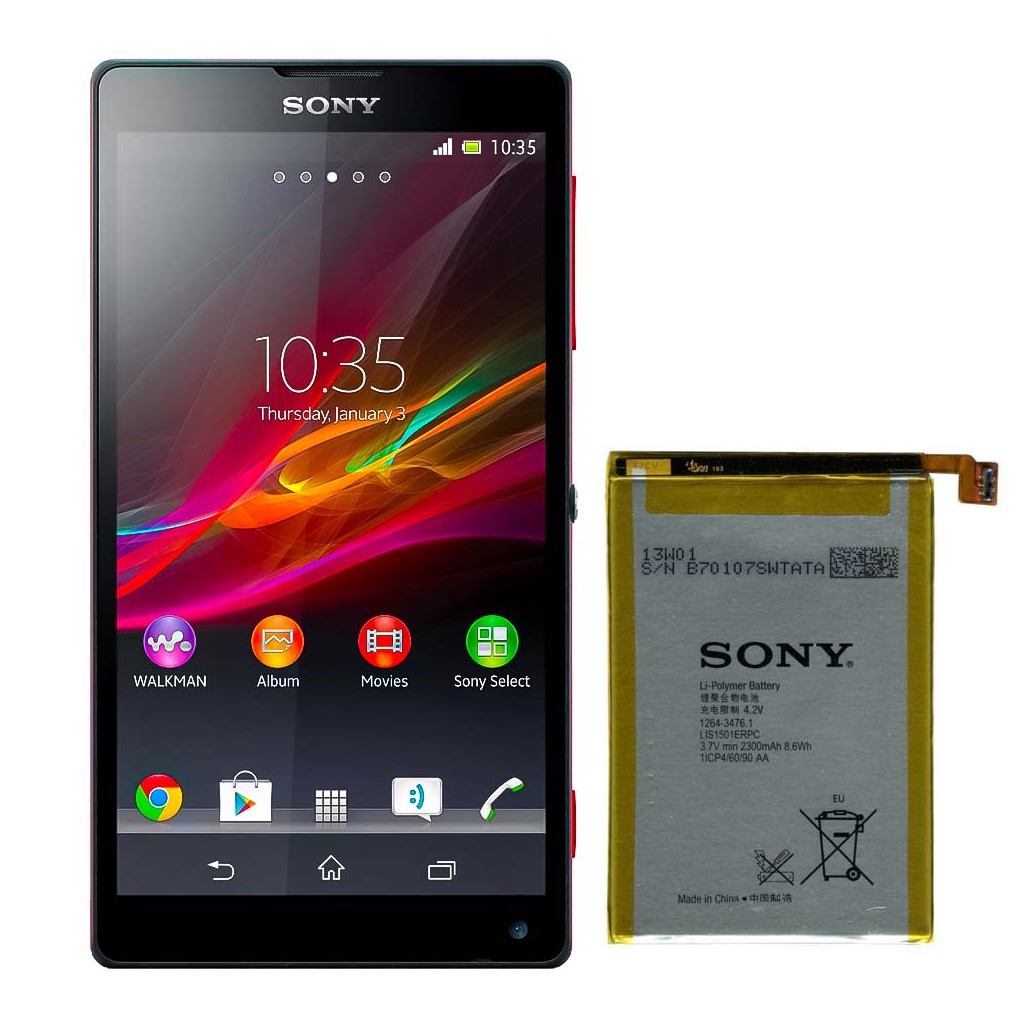 تعویض باتری سونی اکسپریا زد ال - Sony Xperia ZL