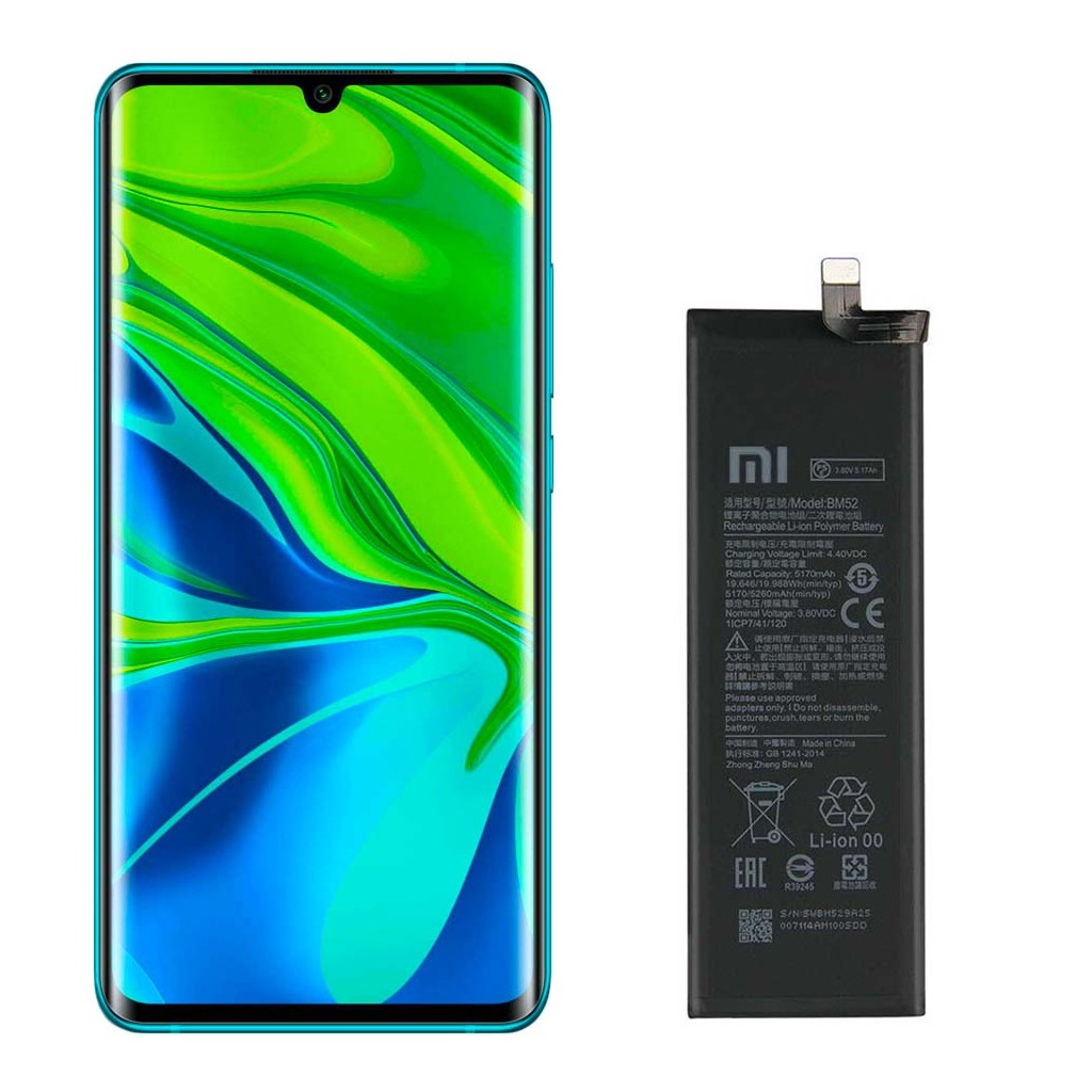 تعویض باتری شیائومی می نوت ۱۰ پرو - Xiaomi Mi Note 10 Pro