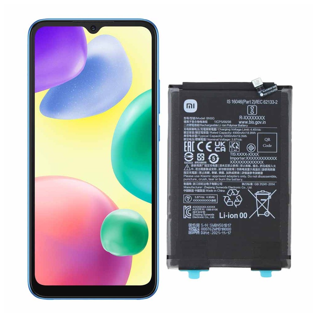 تعویض باتری شیائومی ردمی 10 آ - Xiaomi Redmi 10A