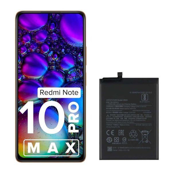 باتری شیائومی ردمی نوت 10 پرو مکس - Xiaomi Redmi Note 10 Pro Max