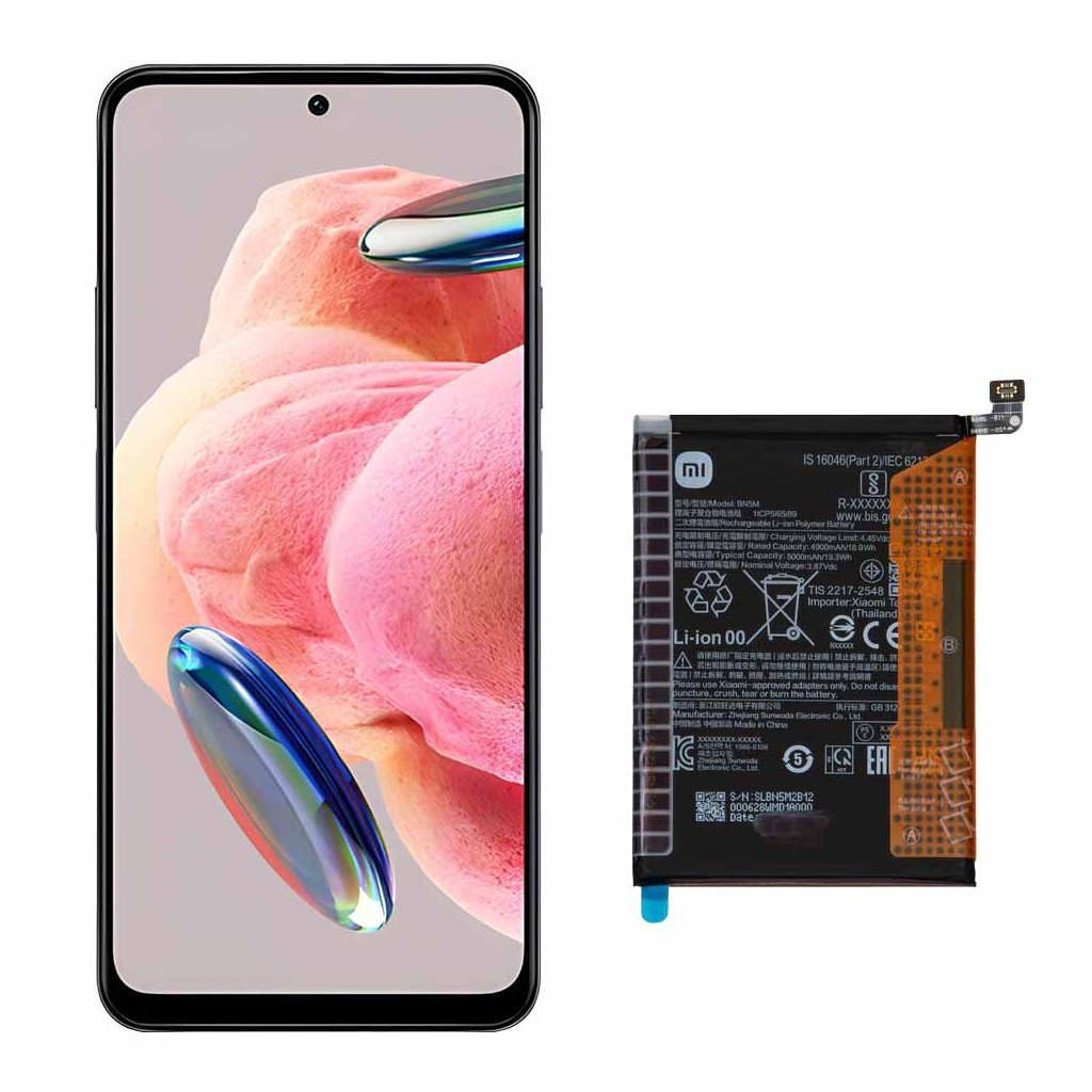 تعویض باتری شیائومی ردمی نوت 12 4G - Xiaomi Redmi Note 12 4G
