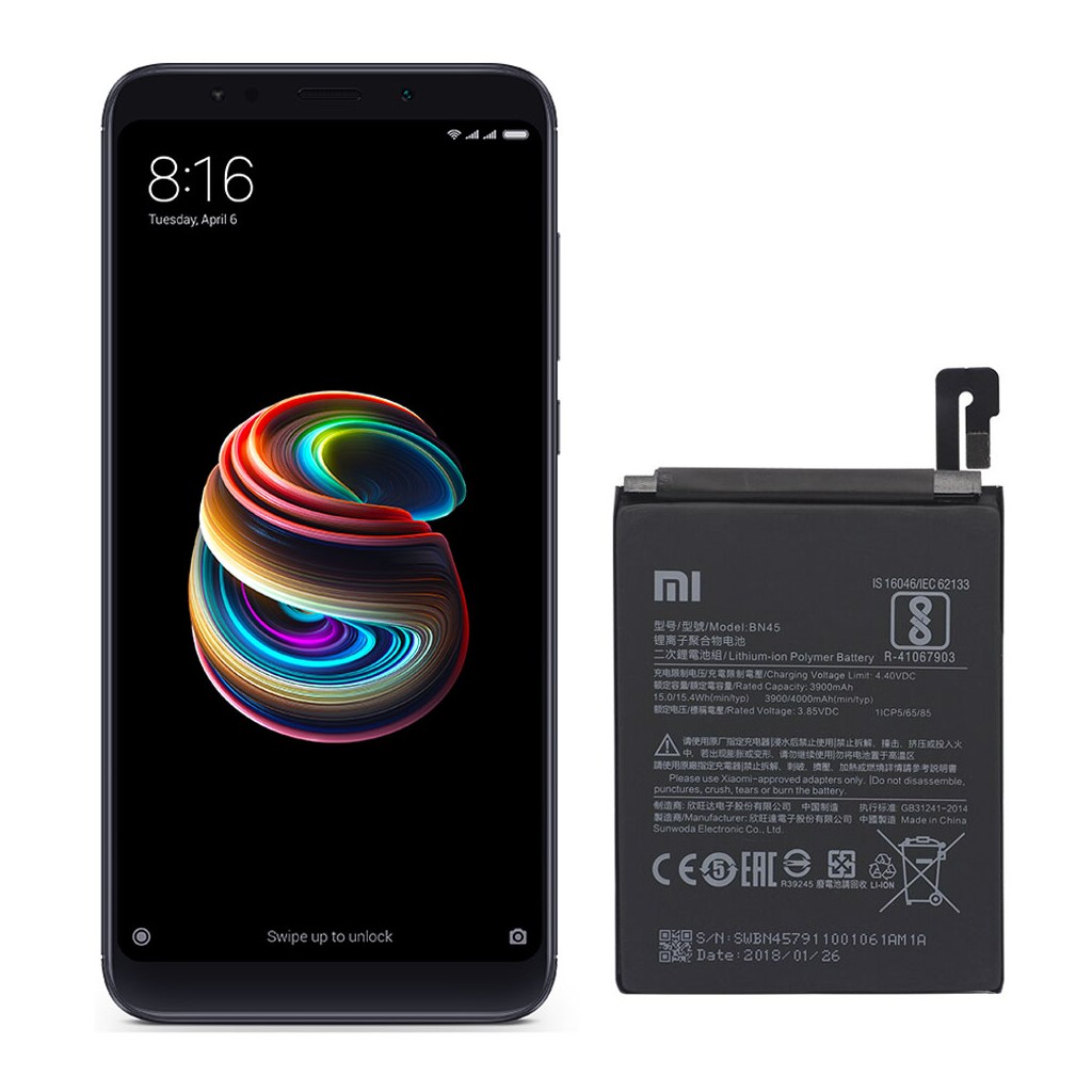 تعویض باتری شیائومی ردمی نوت 5 - Xiaomi Redmi Note 5